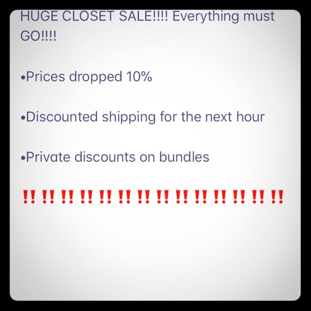 HUGE SALE!!! ❤️‼️